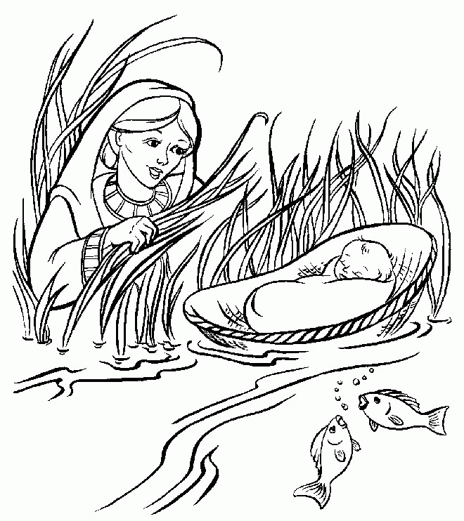 Moses in the Bullrushes