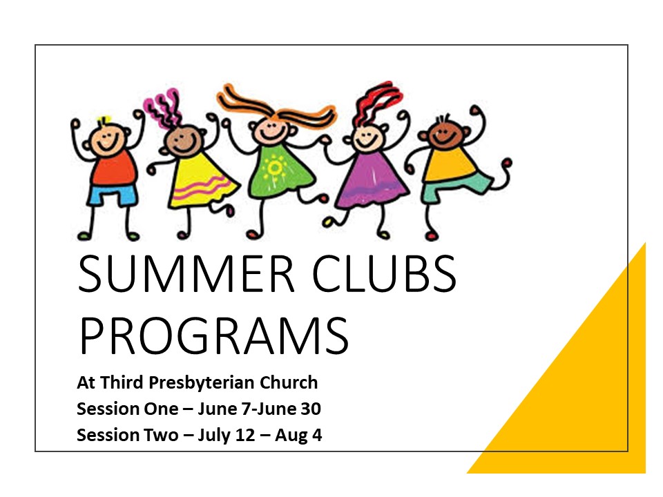 SUMMER CLUBS PROGRAMS Promo For Website