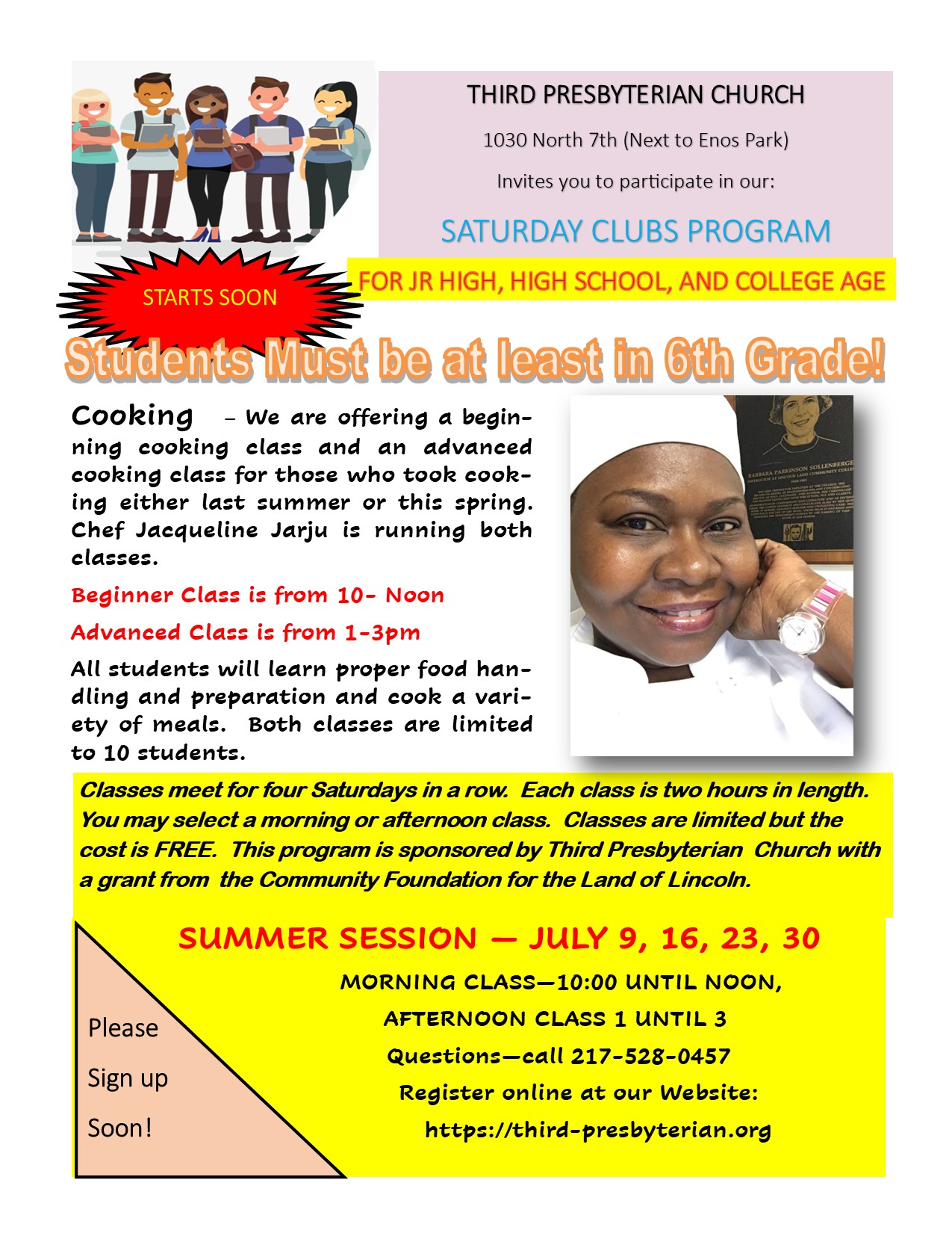 Sarurday Clubs Promo Revised Page One